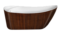 Акриловая ванна Lagard MINOTI Brown wood