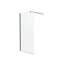 Душевая перегородка Knotlor WI100CG1GM 100х200, оружейная сталь