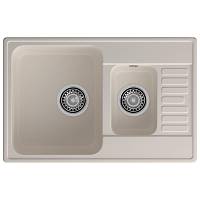 Кухонная мойка GranFest QUARZ 21К, белый
