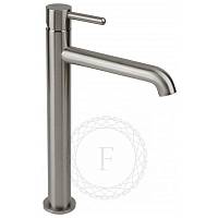 Смеситель для раковины высокий FILARETE Roun FL6020NK, никель