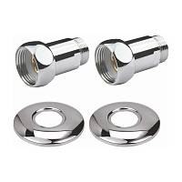 Соединение прямое гайка/штуцер (3/4"x1/2") Terminus 04ПС3/4х1/2ГШ, хром