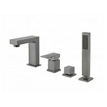 Смеситель на борт ванны Groсenberg GB6008-1BG, графит