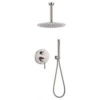 Душевая система встраиваемая (без излива) Grocenberg GB5099NK-4, никель