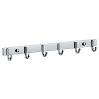 Планка с крючками Savol S-00606D, хром