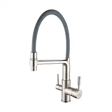 Смеситель для кухни Rose R658L, сатин
