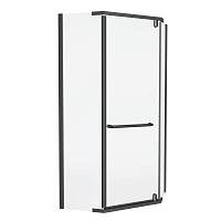 Душевой уголок Knotlor FCD090CG0GM 5-тиугольный 90х90х200, оружейная сталь