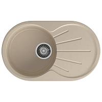 Кухонная мойка GranFest RONDO 750L, кашемир