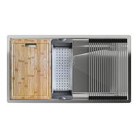 Кухонная мойка Rivelato Rinox 8044 UN, нержавеющая сталь