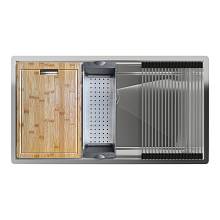 Кухонная мойка Rivelato Rinox 8044 UN, нержавеющая сталь