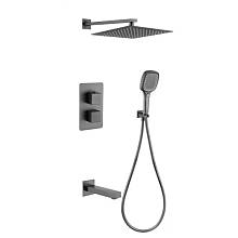 Душевая система встраиваемая Grocenberg GB5050BG, графит