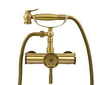 Гигиенический душ со смесителем Bronze de Luxe WINDSOR 10135, бронза