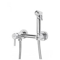 Смеситель с гигиеническим душем Hansberge H0099C, хром