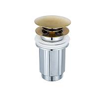 Донный клапан Frap F67-3, сантин золотой