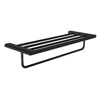 Полка для полотенец Knotlor TR101BL, черный