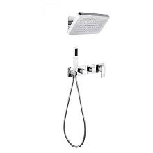 Душевая система встраиваемая (без излива) Grocenberg GB5030CR, хром