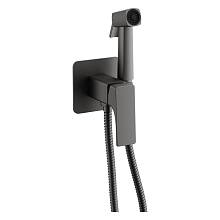 Гигиенический душ BELZ B55709-3 со смесителем, С ВНУТРЕННЕЙ ЧАСТЬЮ, оружейная сталь