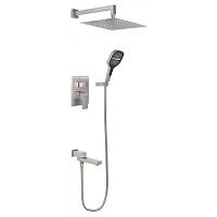 Душевая система встраиваемая Hansberge H6075NK, никель