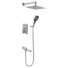 Душевая система встраиваемая Hansberge H6075NK, никель