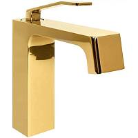 Смеситель для раковины Hansberge H1065GO, золото