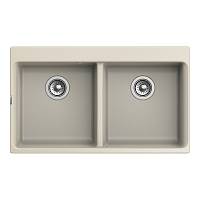 Кухонная мойка Rivelato AXEL X-90-2D, темно-бежевый