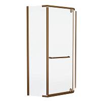 Душевой уголок Knotlor FCD090CG0RB 5-тиугольный 90х90х200, бронза