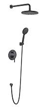Душевая система VODA Vessel Black VSLB Set_3in1