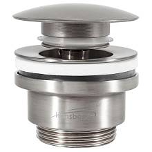Донный клапан для раковины Hansberge H107NK, никель