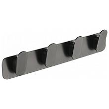 Планка с 4 крючками Grocenberg AC0054BG, графит