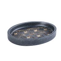 Мыльница FIXSEN COIN FX-250-4, серый/золотой