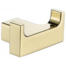 Крючок для ванной комнаты двойной Grocenberg AC0018GO, золото