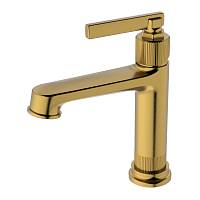 Смеситель для раковины Haiba HB10797-5, брашированное золото