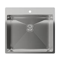 Кухонная мойка Rivelato Rinox 5450, нержавеющая сталь