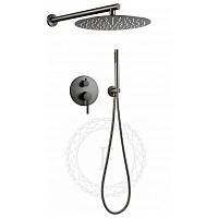 Душевая система встраиваемая FILARETE Roun FL1023BG, графит