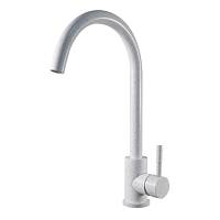 Смеситель для кухни Esko Kitchen K45 White, белый