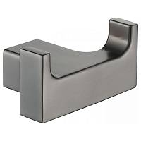 Крючок для ванной комнаты двойной Grocenberg AC0018BG, графит