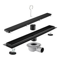 Трап для душа под плитку 60см Savol S-DL01H-60, черный