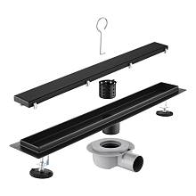 Трап для душа под плитку 60см Savol S-DL01H-60, черный