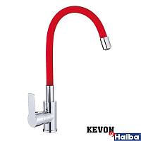Смеситель для кухни KEVON KV74365-6, красный