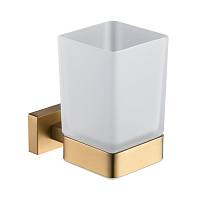 Стакан для ванной комнаты Shevanik SG5612G, золотой сатин