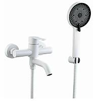 Смеситель для ванны Fmark FS8206W, белый