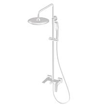 Душевая система OLIVE'S VIAR 28511VRW, белый