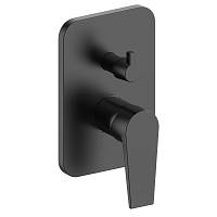 Смеситель для душа встраиваемый ESKO Budapest black BT83-2B, черный