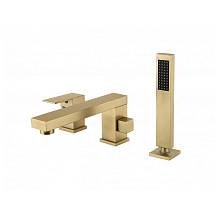 Смеситель на борт ванны Groсenberg GB6008MG, матовое золото