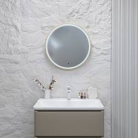 Зеркало Silver Mirrors Делуна/Deluna D600 TX (алюм. профиль, цвет золото, бесконтактный сенсор)