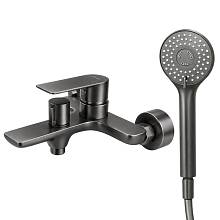 Смеситель для ванны Maretti Ritta-GM RIGM22RF505, оружейная сталь