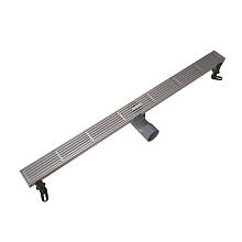 Душевой трап линейный Knotlor SDRW0800LBS, матовая сталь