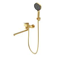 Смеситель для ванны Splenka S54.22.03, золотой сатин