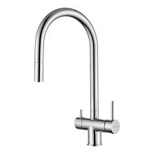 Смеситель для кухни с подключением фильтра Rivelato Trevi 2433505, хром