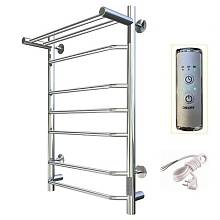 Полотенцесушитель электрический с полочкой (лесенка) Тругор Браво Пэк сп 3 П 80х50 см