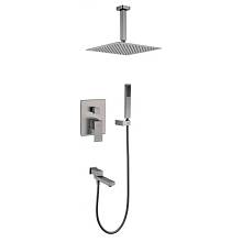 Душевая система встраиваемая Grocenberg GB5089BG-2, графит